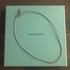 Tiffany & Co Sterling Silver 16in Chain